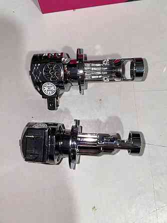 Светодиодные LED лампы H7 с линзой 72W 12000Lm, белый свет 5500K, комплект для автомобильных фар Одесса