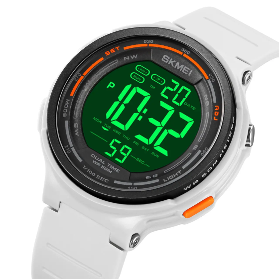 Чоловічий наручний годинник Skmei 1841 Білий Вінниця