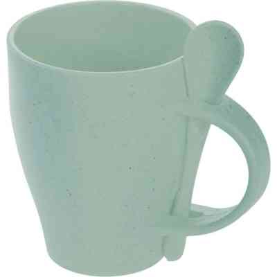 Чашка Voyager бамбукова 300 мл з ложкою зелений (V0847-10) Вінниця