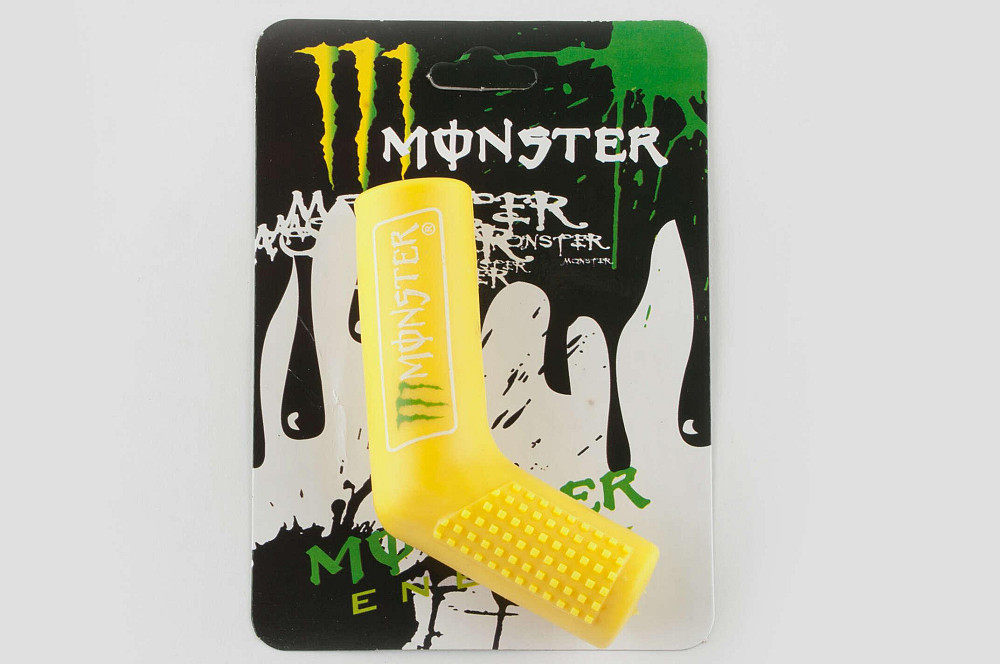 Гумка заводної ніжки MONSTER ENERGY (універсальна, жовта) XJB Киев - изображение 1