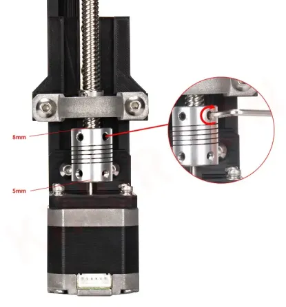 Гнучка муфта 5x8 мм для 3D-принтера Київ