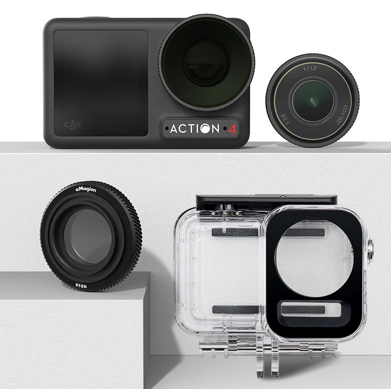 Фільтра Action 5/4/3 Pro ND8+ND16+ND32+ND64 комплект CPL aMagisn AA05-C Київ - фото 4