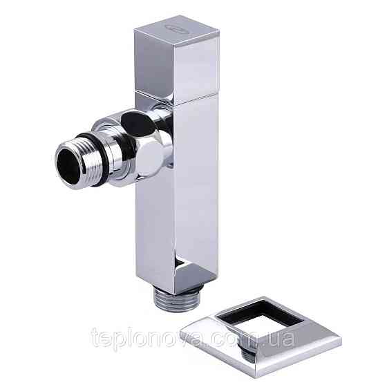 Угловой кран удлиненный Solomon CUBE CHROM 1/2