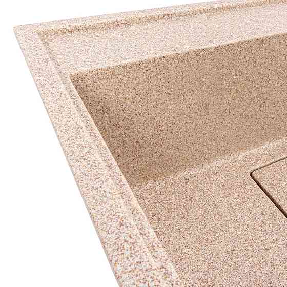 Кухонна мийка гранітна VALESO 6050 SHERLIT (карамель) Коломыя