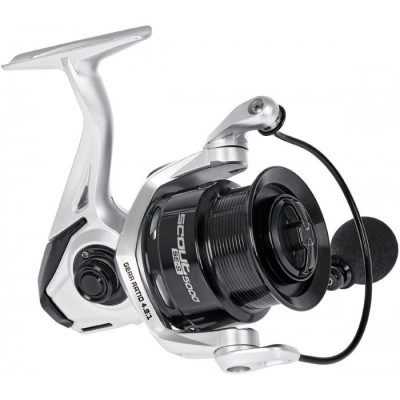 Катушка Brain fishing Scout SE-S 4000S 8+1BB 4.91 Silver (1858.46.43) Винница - изображение 4