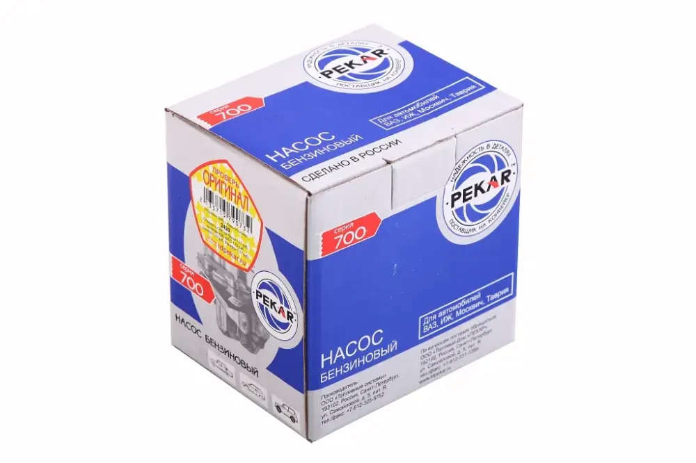 Насос паливний 2108 плюнженый Pekar + прокладка Вінниця - фото 6