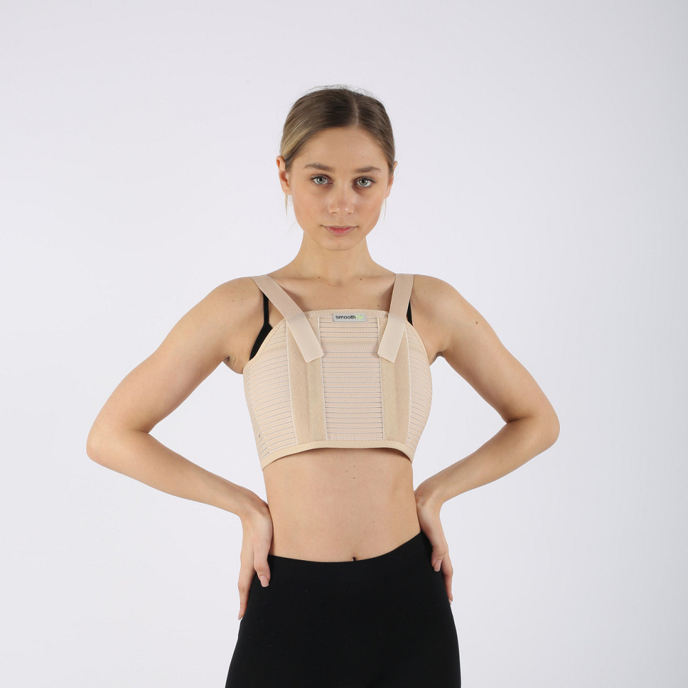Корсет м'який підтримуючий для грудної клітки STD2017 післяопераційний та відновлюючий Кам'янець-Подільський - фото 5