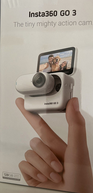 Экшн камера: Insta 360 Go 3 128Gb. Standalone EU ( CUNSABKA - GO 306) Киев - изображение 2