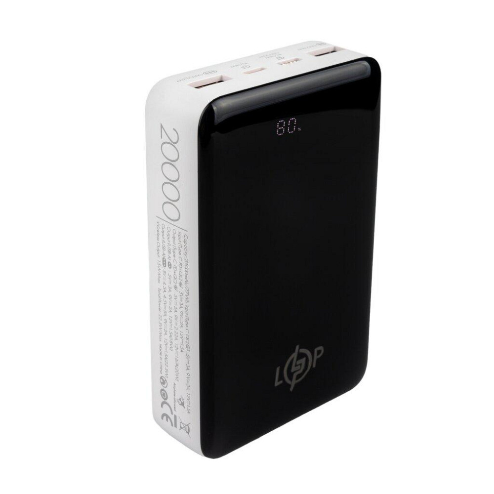 Бездротовий Power Bank LP PQ18 20000mAh Київ - фото 5