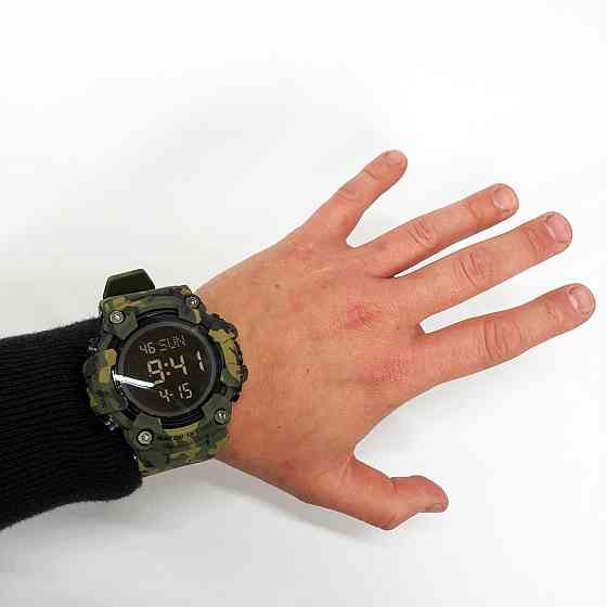 Годинники спортивні SKMEI 1968CMGN, Оригінальний чоловічий годинник, Наручний годинник LC-281 для військових Київ