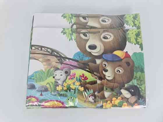 Бумажный большой горизонтальный пакет  36/22/10(артBG-164) (12 шт) Харьков