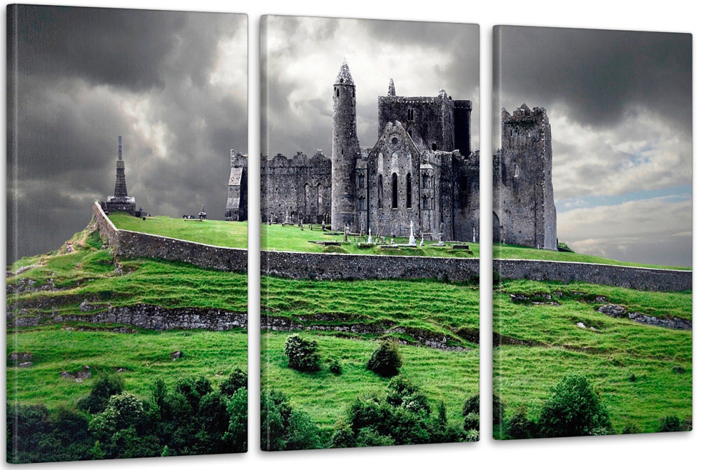Модульна картина у вітальню/ спальню Старовинний замок ART-001_3A 100х150 см Київ - фото 1
