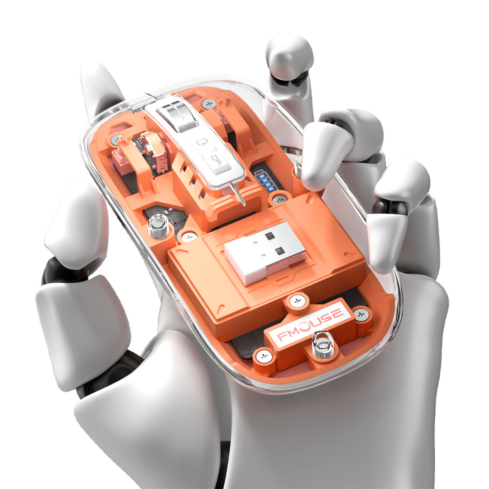 Беспроводная мышь FMouse M133 2.4 ГГц RGB (аккумуляторная) Винница - изображение 8