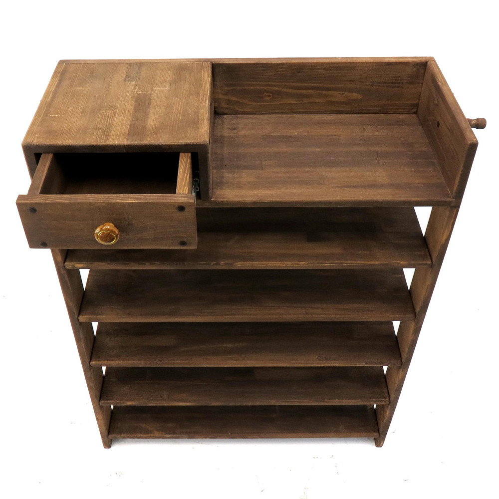 Полиця для взуття "Шарме 6" капучино Миколаїв - фото 8