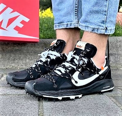 Кросівки Nike Чорні та Білі Чоловічі Найк Для Бігу (розміри: 41,42,44) Відеовідвідвід Дніпро - фото 7