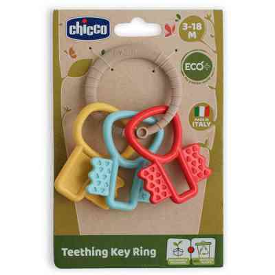 Прорезыватель Chicco "Ключики" серии ECO+ (8058664163380) (63216.30) Винница