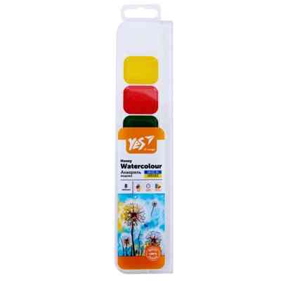 Акварельные краски Yes Orange Line 8 кольорів б/п (110298) Винница