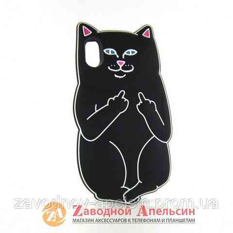 IPhone X XS 10 объемный чехол 3D CatFak Одесса