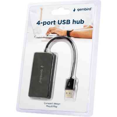 Концентратор Gembird USB 2.0 х 4 (UHB-U2P4-04) Винница