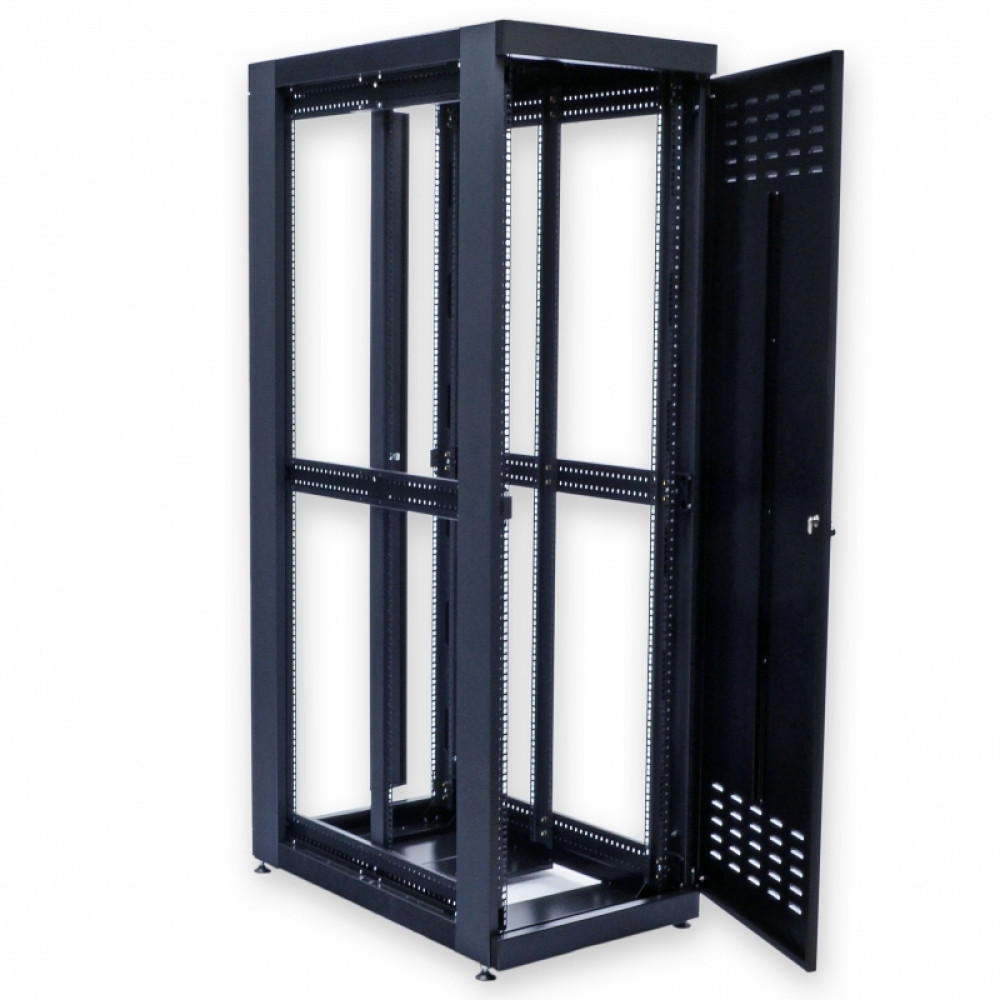 Шафа серверна CMS 42U 610 х 1055 UA-MGSE42610MB посилена для мережевого обладнання Київ - фото 6