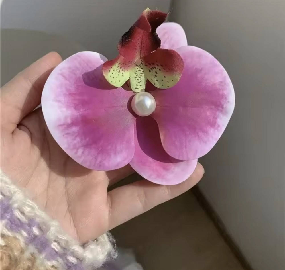 Затискач для волосся Орхідея Сміла - фото 2