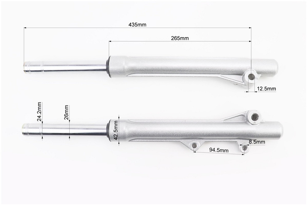 Амортизатор передній (пір'я), лів., прав. к-кт 435мм Киев - изображение 2