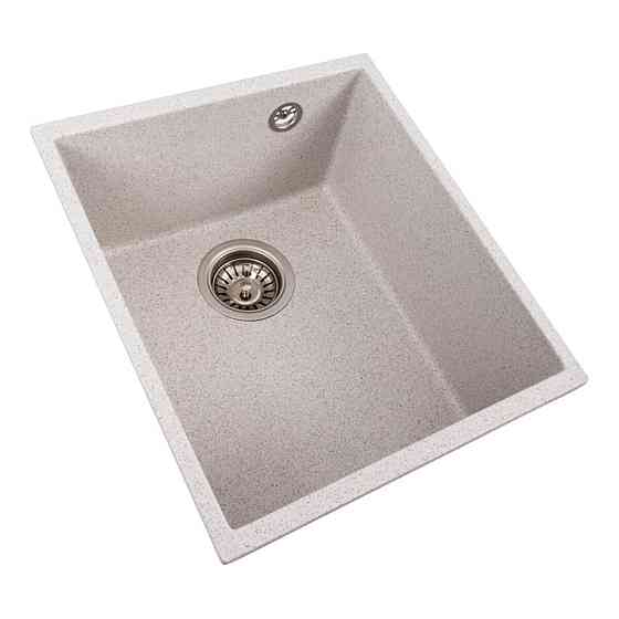 Гранітна мийка для кухні VALESO ROXY 3744 матова Топаз Коломыя