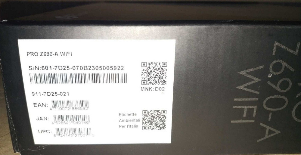 МОЩЬ! MSI PRO Z690-A WIFI | DDR5 | Intel, LGA 1700 | Київ - фото 4