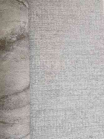 Шпалери вінілові на флізелін Rasch Riva 1.06х10 однотонні структурні під тканину сірі з зеленим 915976 Київ