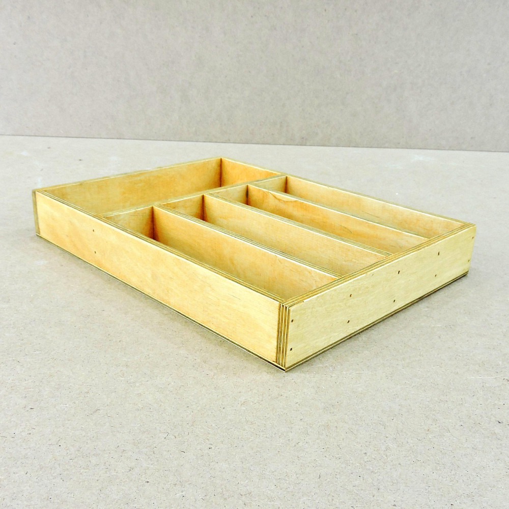 Лоток для столових приладів "Макароне" ваніль Миколаїв - фото 4