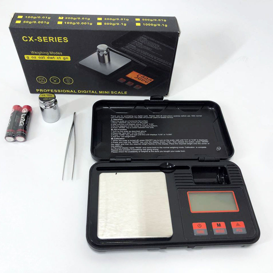 Ваги для вимірювання ваги коштовностей CX-Toolbox Цифрові електронні ювелірні LA-40 Львів - фото 7
