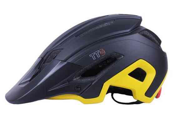 Шлем велосипедный H-099 (черный с желтым, size L) Мукачево