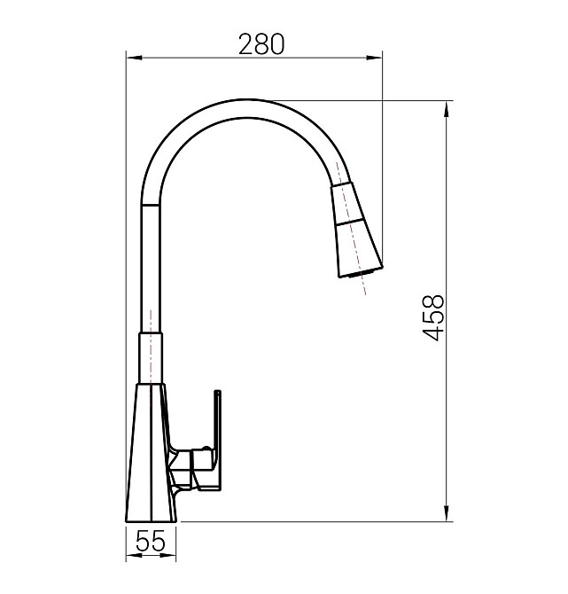 Змішувач для кухні DOMINO Dionis DDD-203SM-00 (000027310) Київ - фото 8