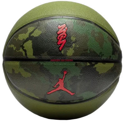 Мяч баскетбольный Nike Jordan All Court 8P Z Williamson Deflated J.100.4141.965.07 Уні 7 Хакі (887791160454) Винница - изображение 1