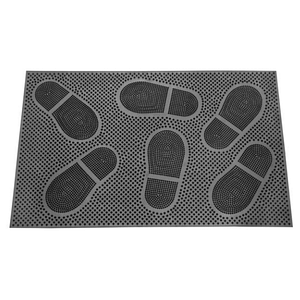 Коврик резиновый черный 45*75*5см К18 (в ассортименте) Харьков