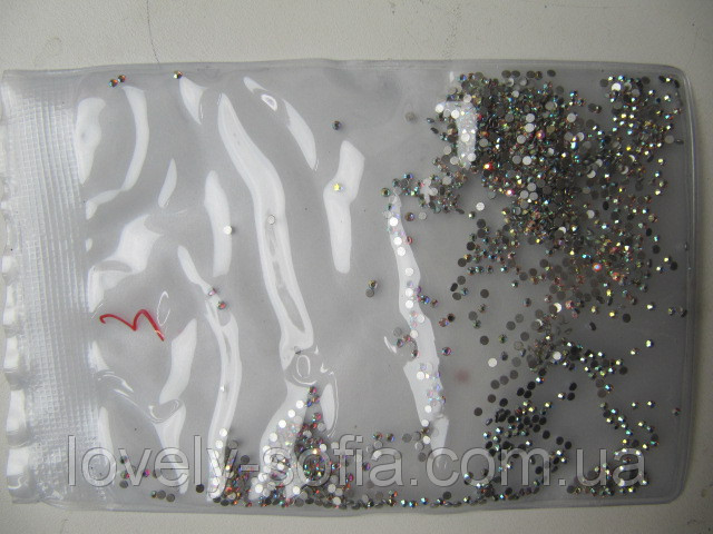 Стрази Swarovski crystal AB (Aurora Borealis), SS 10 (1400 шт) Київ - фото 2