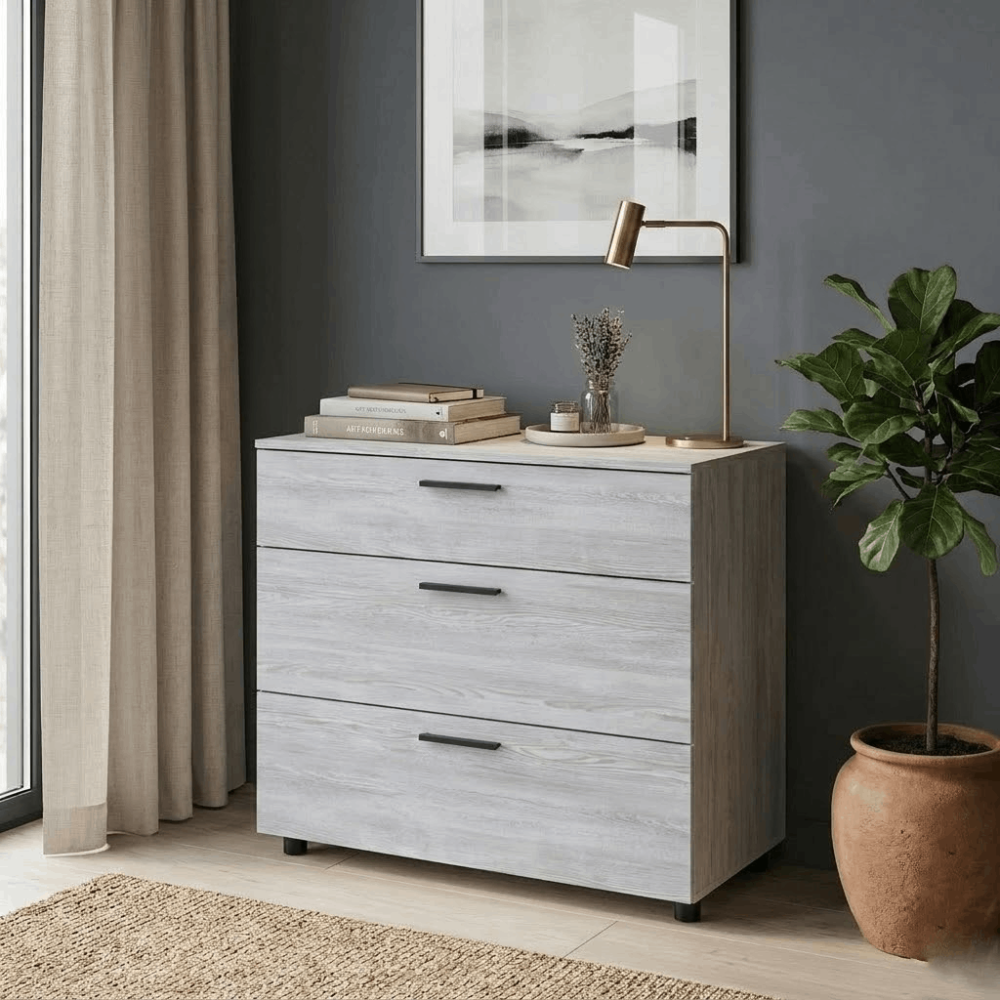 Комод Doros Торн Сосна Натти 3Ш 90х51.6х80 (DRS-012096) Львов - изображение 2