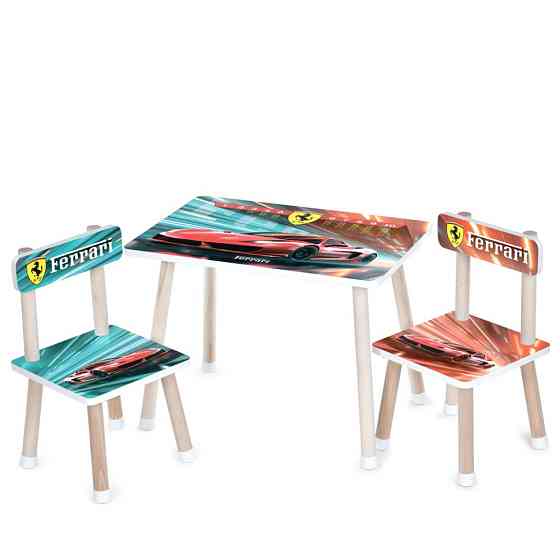 Дитячий столик M 501-33 стільниця 60 х 40 см, 2 стільчики Вінниця