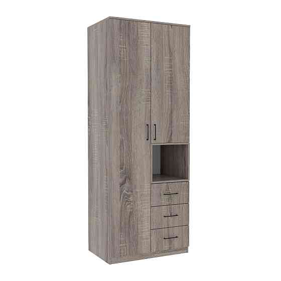 Шафа для одягу Tetris Т-1, Дуб Сонома Трюфель, 800/520/2100 Львів
