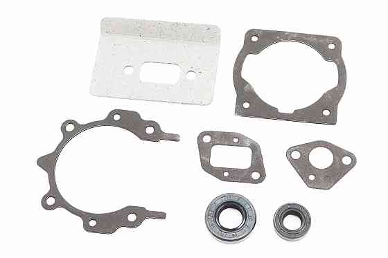 Прокладки двигуна 1E40F-1E44F, к-кт 5 деталей(металеві), + сальники (15x30x7+12x22x7), (на блістері) Киев