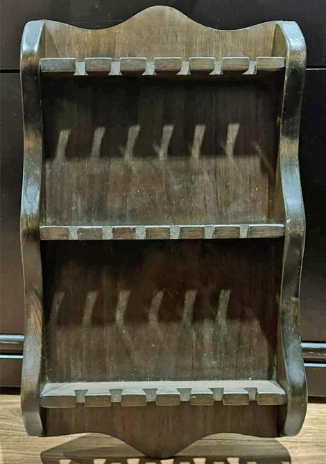 Полиця для колекції ложок "Флоксі" мокко Миколаїв - фото 1