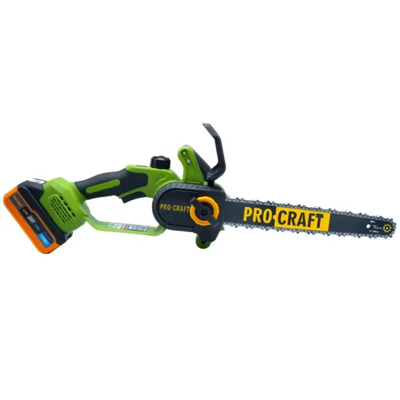 Акумуляторна безщіткова пилка Procraft , Ланцюгова безщіткова електропилка  без АКБ та ЗУ, Акумуляторні пилки 6300 об/хв Львів