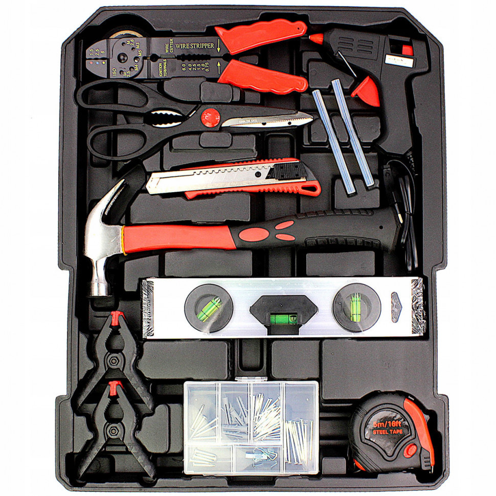 Набір інструментів MJ-599 599 предметів у валізі з колесами, ключі, тріскачки, біти, викрутки Одеса - фото 6