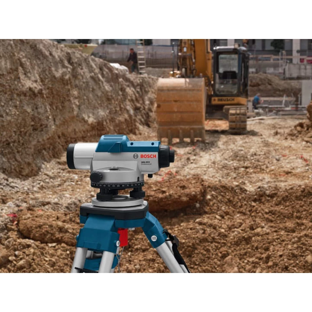 Професійний оптичний нівелір Bosch Professional GOL 32 D : 120 м, 32 х зум, кейс Київ - фото 7