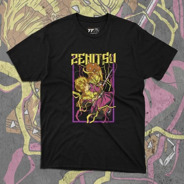 Футболка для підлітка хлопчика з принтом Клинок, рассекающий демонов Зеніцу 3 Розмір 160 Anime10411 Дніпро - фото 1