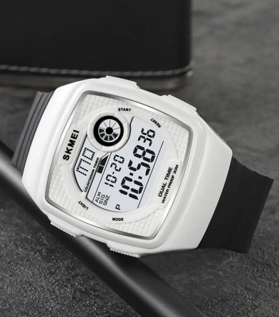 Часы мужские наручные спортивные Skmei 2208 (Белый) Винница