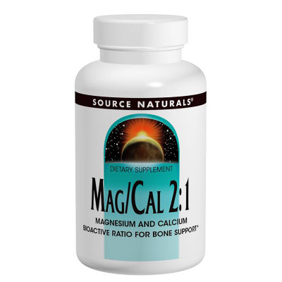 Мінерали Source Naturals Магній Кальцій 2: 1, 370 мг, 90 капсул (SN2060) Вінниця - фото 1