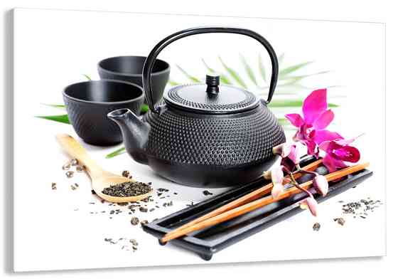 Картина холст в гостиную / спальню  Чайний сюжет   MLP_127 90х180см Киев