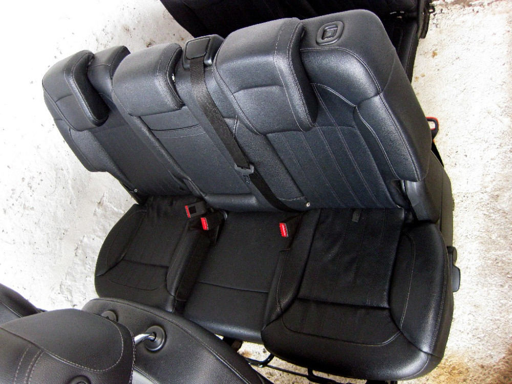 Mercedes-Benz  A1669103108 9D88 Комплект сидінь чорний шкірозамінник GLS X166 Одеса - фото 4