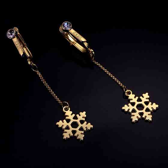 Прикраси для клітора та статевих губ non-pierced clitoral jewelry dangle with snowflake UPKO Sex Aura Київ